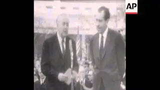 SYND 27/1/70 WILSON IN TALKS WITH NIXON