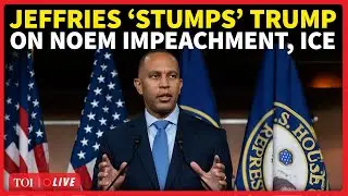 LIVE | Hakeem Jeffries EXPOSES Trump, Noem &lsquo;Hypocrisy&rsquo; As Much of DHS Set To Shutdown