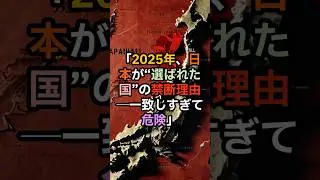 「2025年、日本が&ldquo;選ばれた国&rdquo;の禁断理由──一致しすぎて危険」【 都市伝説 予言 オカルト 】