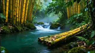 Calming Forest River and Bird Sounds | Peaceful Nature Ambience for Sleep