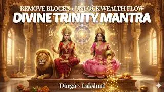 DIVINE TRINITY MANTRA | Remove Energy Blocks & Unlock Wealth Flow | Durga &times; Lakshmi