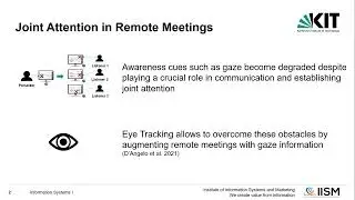 [Preview] EyeMeet: A Joint Attention Support System for Remote Meetings