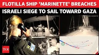 Israeli Military Stunned As Gaza Flotilla Ship 'SLIPS OUT' Of IDF Cordon, Nears Besieged Enclave