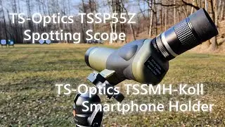 TS-Optics TSSP55Z Spotting Scope with TSSMH-Koll Adapter