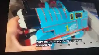 HE FOUND A THOMAS THE TANK ENGINE PIGGY BANK AT THE FLORIDA GOODWILL?!!