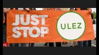 Ulez Protest at Trafalgar Square