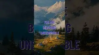 You Are Becoming Unstoppable #motivation #affirmations #manifestation