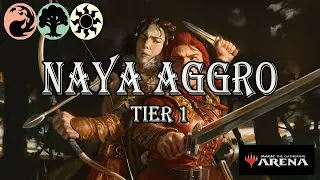 Naya Aggro Standard BO3 Deck Gameplay _ MTG Arena