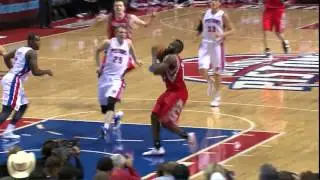James Harden Scores 37 Points Vs Pistons (10-31-12) (Rockets Debut)