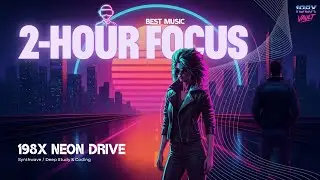 Synthwave Focus Mix | 2‑Hour Retro Journey &bull; Deep Study & Coding