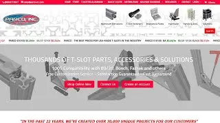 Parco, Inc. T-Slotted Aluminum Extrusions
