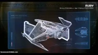 STAR WARS&trade;: The Old Republic&trade; - Ships - Fury Class Imperial Interceptor  [HD]