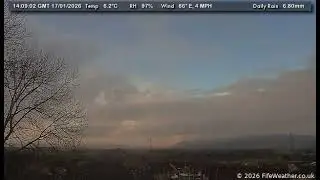 17 January 2026 - Lochgelly WeatherCam Timelapse