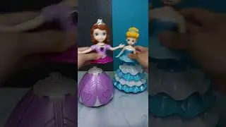 Super cute transforming Disney princess Sofia & Cinderella