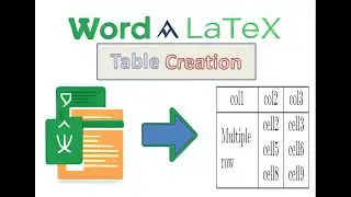 How to Create Table on Overleaf  # Latex #bangla  tutorial