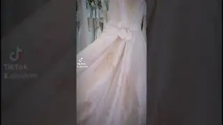 Wedding dress cleaning before and after