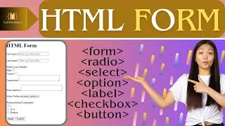 How To Create Simple HTML Form || HTML Mein Form Kaise Banate Hain || HTML Form Without CSS