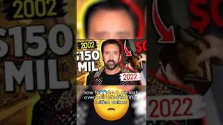 How Nicolas Cage Blew $100 Million on the Craziest Things Ever! 💸😱