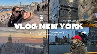VLOG NEW YORK | fin de semana de reencuentro con mi mejor amiga y nos pateamos toda la ciudad 🗽🇺🇸