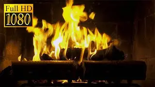 Presto Log Fireplace | Relaxing Burning Log Video for Holidays, Ambience & Background - 1080p HD