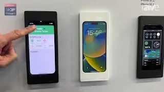 smart-things - sDock nano - iPhone Wall Mount for Time Tracking with NFC at ISE 2025