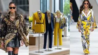 Коллекция Roberto Cavalli весна/лето 2026 на Неделе моды в Милане: смелая городская энергия.