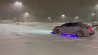 2017 WRX CVT snow drifting