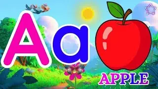 abcd|ABCDE |a for apple | ABCD song for children | abc song | phonics song | Divu learning kids