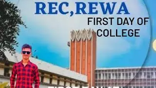 First Day Of Collage #rewa #college #students