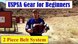 USPSA Essential Gear for Beginners - The 2 Piece Belt System - Ghost USPSA Rig