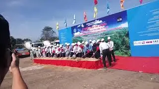 BỘ TRƯỞNG BỘ GTVT NGUYỄN VĂN THỂ PH&Aacute;T LỆNH KHỞI C&Ocirc;NG 3 G&Oacute;I THẦU A5, A6, A7_CAO TỐC BLLT