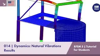 Учебное пособие RFEM 5 для студентов | 014 Динамика: Собственные колебания | Результаты