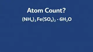 #5. Atoms Counting, Compounds, Elements --Chemistry Daily Practice Question | KokoChem Education