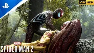 Red Symbiote Surge Peter vs Scream Boss Fight - Marvel's Spider-Man 2 New Game Plus