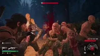 DAYS GONE GAMEPLAY CASCADE HIGHWAY HORDE DEATH TRAIN HORDE HORSE LAKE HORDE GROTTO CAVES HORDE.