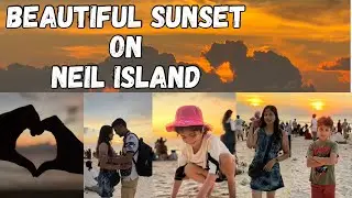 Beautiful Sunset on Neil Island 🏝️ 🌊😍
