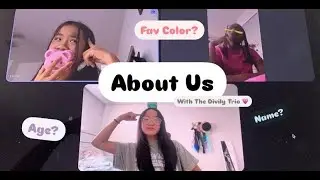 All About Us-The Divily Trio