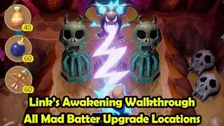 All Magic Powder + Bomb + Arrow Upgrade Locations - The Legend of Zelda: Link's Awakening (Switch)