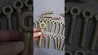 Yellow zinc eye bolts are a type of fastener commonly used in industrial applications