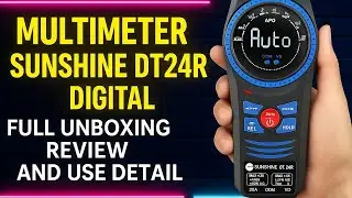 Sunshine DT-24R Digital Multimeter Full Unboxing😍 #sunshine #Relife #Quick #DT-24R