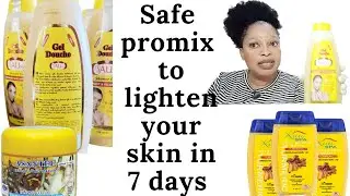 HOW TO PROMIX WHITENING BODY WASH WITH PEAU JUANE/ASANTE BODY SCRUB #peau jaune #asante
