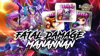 INSANE COMBO BETWEEN MANANNAN AND CARLOS - WOLYUNG IN RTA WORLD ARENA [Summoners War : Sky Arena]