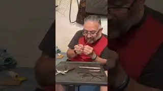 Processing &ldquo;Ihuk,&rdquo; or devils claw for basket making.