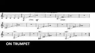 James Thompson - Buzzing Book No. 5 // Trumpet Mouthpiece Buzzing // Trumpet Warmup