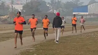 Agniveer New Batch Trial 1600m Dada Physical Academy Khagaria