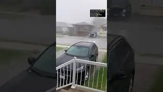 Hailstorm in canada🇨🇦 #ashcanadianmallu