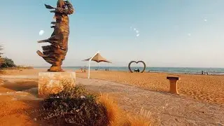 Walking on the coast of the Persian Gulf | Enjoy the beauty