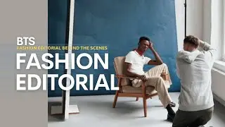 Fashion Editorial Photoshoot Behind the scene | how to pose LIKE Super Model