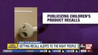 Companies aren't doing enough to publicize recall alerts, report says