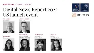 USA launch of the Digital News Report 2022